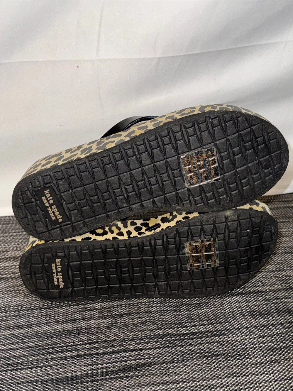 Rina Womens Animal Print Slip On Wedge